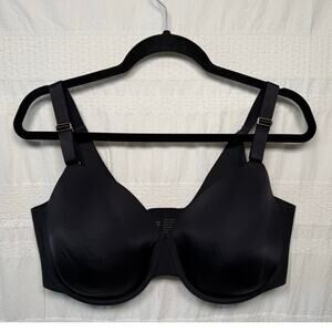Soma Vanishing 360 Perfect Coverage Underwire Bra, Black, Size 40DDD